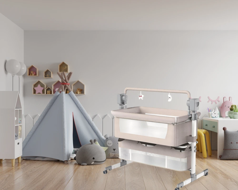 co sleeper rocking bassinet