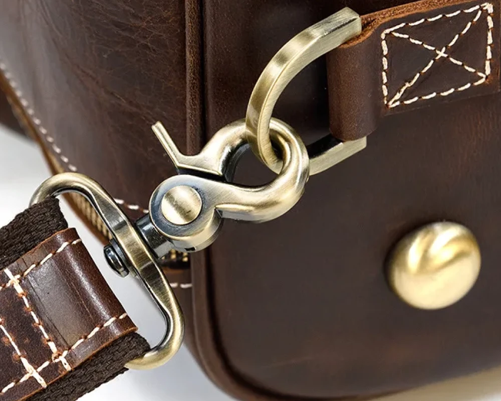 brown leather carry on luggage